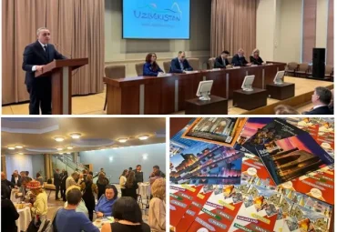 Туристический потенциал города Самарканд был представлен в Санкт-Петербурге.